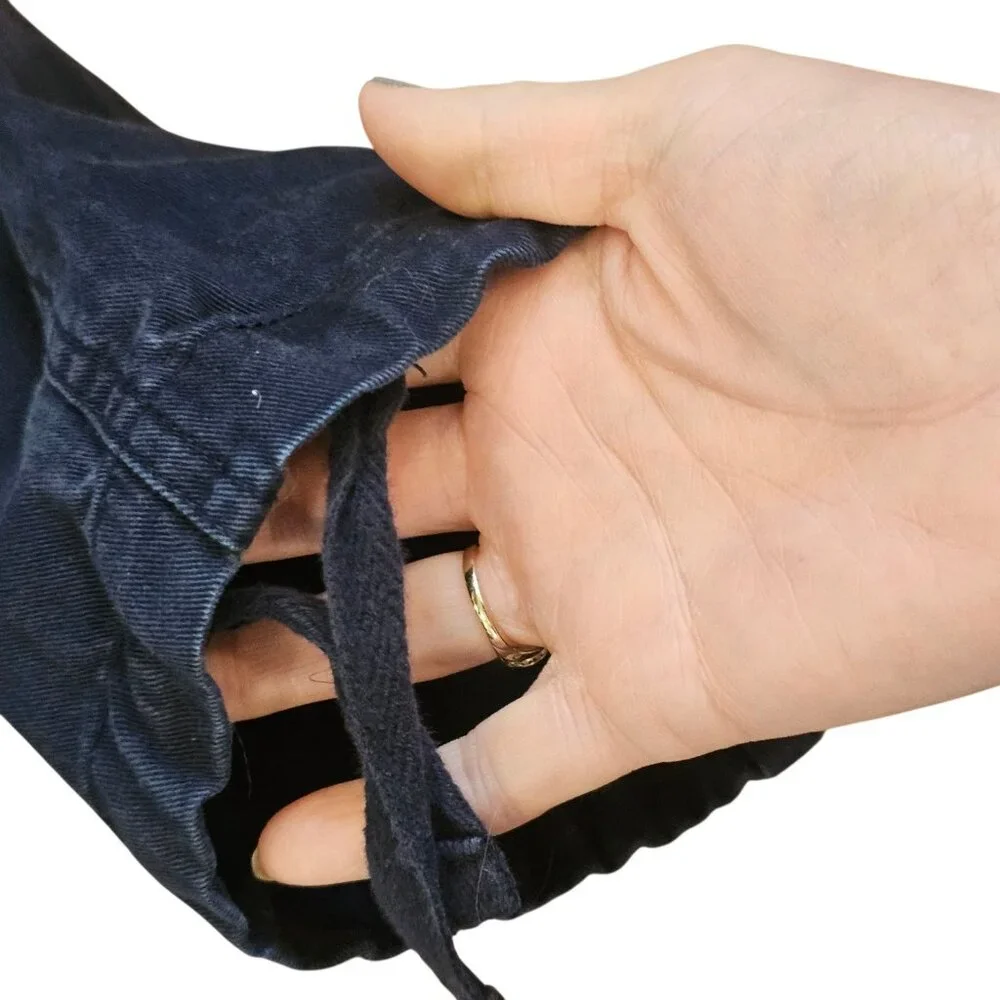 Mens Navy Blue Utility‎ Cargo Pants Tapered Leg Outdoor Gorpcore 32x30 Uniform